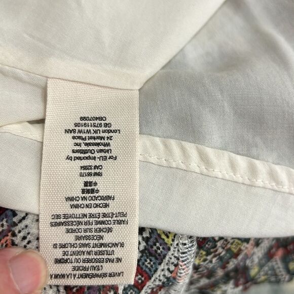 Free People multi color flirty sundress size XS EUC - Picture 14 of 15